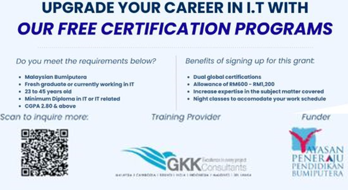 GKK Consultants Free Certification Program